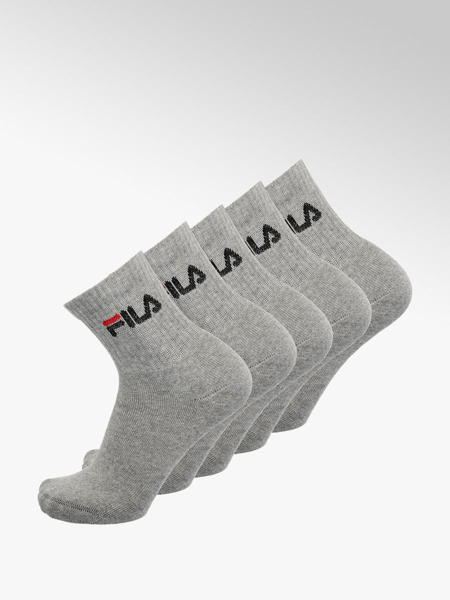 5er Pack Socken von Fila in grau - DEICHMANN 5er Pack Socken von Fila in grau - DEICHMANN